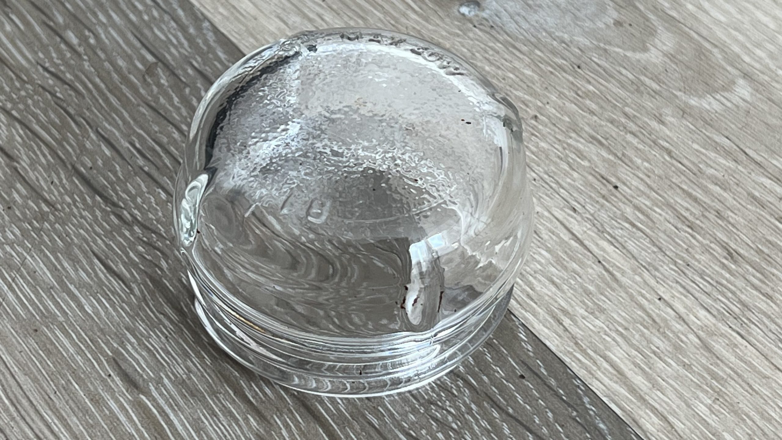 Bulb cover after cleaning